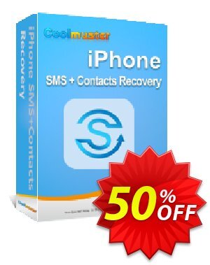 Coolmuster iPhone SMS + Contacts Recovery - 1 Year License (9 Devices, 3 PCs) offering deals Coolmuster iPhone SMS + Contacts Recovery - 1 Year License(9 Devices, 3 PCs) Wonderful promo code 2024. Promotion: Wonderful promo code of Coolmuster iPhone SMS + Contacts Recovery - 1 Year License(9 Devices, 3 PCs) 2024