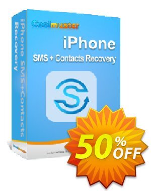 Coolmuster iPhone SMS + Contacts Recovery - 1 Year License (Unlimited Devices, 1 PC) Gutschein rabatt Coolmuster iPhone SMS + Contacts Recovery - 1 Year License(Unlimited Devices, 1 PC) Stirring promo code 2024 Aktion: Stirring promo code of Coolmuster iPhone SMS + Contacts Recovery - 1 Year License(Unlimited Devices, 1 PC) 2024