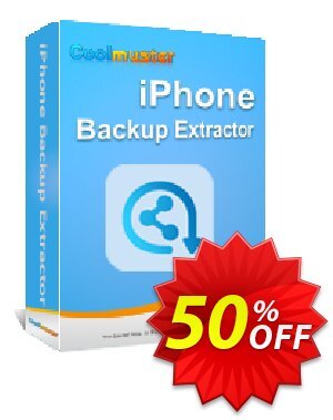 Coolmuster iPhone Backup Extractor - Lifetime License (5 PCs) offering deals Coolmuster iPhone Backup Extractor - Lifetime License(5 PCs) Stunning sales code 2024. Promotion: Stunning sales code of Coolmuster iPhone Backup Extractor - Lifetime License(5 PCs) 2024