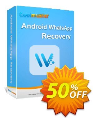 Coolmuster Android WhatsApp Recovery - 1 Year License (3 Devices, 1 PC) Gutschein rabatt Coolmuster Android WhatsApp Recovery - 1 Year License(3 Devices, 1 PC) Wonderful offer code 2024 Aktion: Wonderful offer code of Coolmuster Android WhatsApp Recovery - 1 Year License(3 Devices, 1 PC) 2024