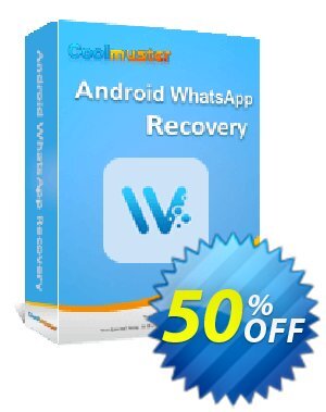 Coolmuster Android WhatsApp Recovery - 1 Year License (9 Devices, 3 PCs) offering deals Coolmuster Android WhatsApp Recovery - 1 Year License(9 Devices, 3 PCs) Big discount code 2024. Promotion: Big discount code of Coolmuster Android WhatsApp Recovery - 1 Year License(9 Devices, 3 PCs) 2024