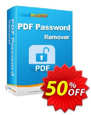 Coolmuster PDF Password Remover - 1 Year License (5 PCs) offering deals Coolmuster PDF Password Remover - 1 Year License(5 PCs) Excellent discounts code 2024. Promotion: Excellent discounts code of Coolmuster PDF Password Remover - 1 Year License(5 PCs) 2024