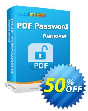 Coolmuster PDF Password Remover - 1 Year License (10 PCs) Coupon discount Coolmuster PDF Password Remover - 1 Year License(10 PCs) Staggering sales code 2024