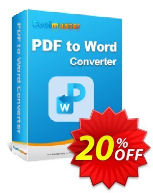 Coolmuster PDF to Word Converter - 1 Year License (5 PCs) offering deals Coolmuster PDF to Word Converter - 1 Year License(5 PCs) Imposing discounts code 2024. Promotion: Imposing discounts code of Coolmuster PDF to Word Converter - 1 Year License(5 PCs) 2024