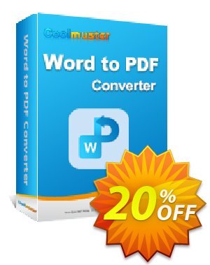 Coolmuster Word to PDF Converter - Lifetime License (10 PCs) Gutschein rabatt Coolmuster Word to PDF Converter - Lifetime License(10 PCs) Big discount code 2024 Aktion: Big discount code of Coolmuster Word to PDF Converter - Lifetime License(10 PCs) 2024