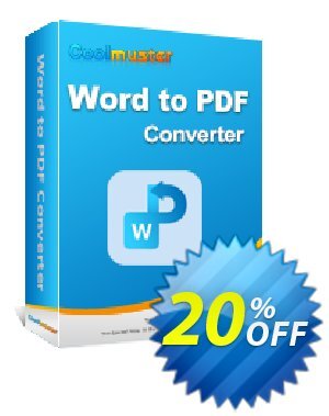 Coolmuster Word to PDF Converter - 1 Year License (5 PCs) offering deals Coolmuster Word to PDF Converter - 1 Year License(5 PCs) Fearsome promo code 2024. Promotion: Fearsome promo code of Coolmuster Word to PDF Converter - 1 Year License(5 PCs) 2024