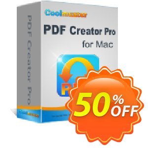 Coolmuster PDF Creator Pro for Mac 프로모션 코드 affiliate discount 프로모션: 