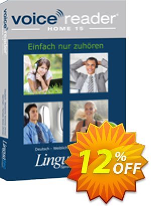 Voice Reader Home 15 English (British) - Female voice [Serena] discount coupon Coupon code Voice Reader Home 15 English (British) - Female voice [Serena] - Voice Reader Home 15 English (British) - Female voice [Serena] offer from Linguatec