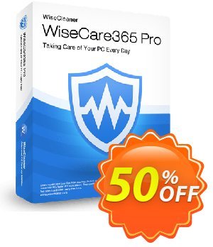 Wise Care 365 Pro 1 year (Family Pack) 優惠券，折扣碼 Affiliate Discount，促銷代碼: 