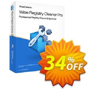Wise Registry Cleaner Pro 優惠券，折扣碼 34% OFF Wise Registry Cleaner Pro, verified，促銷代碼: Fearsome discounts code of Wise Registry Cleaner Pro, tested & approved