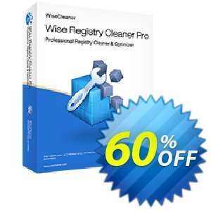 Wise Registry Cleaner Pro 優惠券，折扣碼 34% OFF Wise Registry Cleaner Pro, verified，促銷代碼: Fearsome discounts code of Wise Registry Cleaner Pro, tested & approved