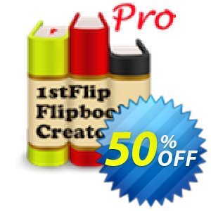 1stFlip Flipbook Creator Pro for Mac Coupon, discount 50% Off Pro. Promotion: 