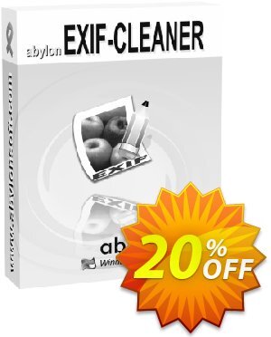 abylon EXIF-CLEANER Gutschein rabatt 20% OFF abylon EXIF-CLEANER, verified Aktion: Big sales code of abylon EXIF-CLEANER, tested & approved