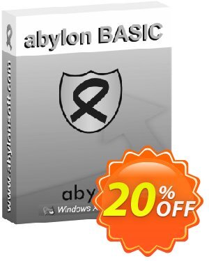 abylon BASIC 프로모션 코드 20% OFF abylon BASIC, verified 프로모션: Big sales code of abylon BASIC, tested & approved