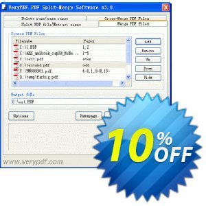 VeryUtils PDF Split-Merge Coupon, discount 10% OFF VeryUtils PDF Split-Merge, verified. Promotion: Wonderful discounts code of VeryUtils PDF Split-Merge, tested & approved