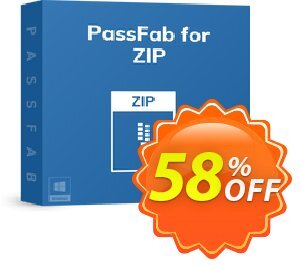 PassFab for ZIP 優惠券，折扣碼 58% OFF PassFab for ZIP, verified，促銷代碼: Staggering deals code of PassFab for ZIP, tested & approved
