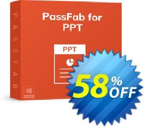 Get PassFab for PPT 58% OFF coupon code