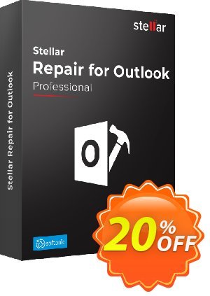 Get Stellar Repair for Outlook Professional Lifetime 20% OFF coupon code