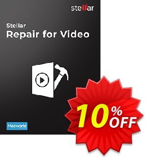 Stellar Repair for Video Premium for MAC 優惠券，折扣碼 10% OFF Stellar Repair for Video Premium for MAC, verified，促銷代碼: Stirring discount code of Stellar Repair for Video Premium for MAC, tested & approved