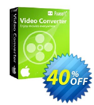 Faasoft Video Converter for Mac offering sales Faasoft Video Converter for Mac amazing promo code 2024. Promotion: 