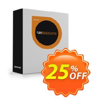 SAM Broadcaster STUDIO discount coupon 25% OFF SAM Broadcaster STUDIO, verified - Amazing promo code of SAM Broadcaster STUDIO, tested & approved