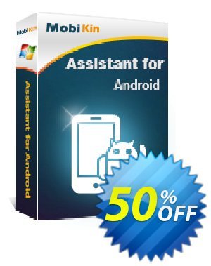MobiKin Assistant for Android - Lifetime, 26-30PCs License 優惠券，折扣碼 50% OFF，促銷代碼: 
