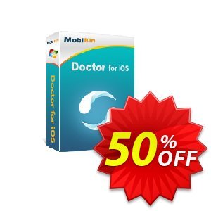 MobiKin Doctor for iOS - 1 Year, Unlimited Devices, 1 PC Coupon, discount 50% OFF MobiKin Doctor for iOS - 1 Year, Unlimited Devices, 1 PC, verified. Promotion: Awful deals code of MobiKin Doctor for iOS - 1 Year, Unlimited Devices, 1 PC, tested & approved