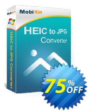 MobiKin HEIC to JPG Converter (5 PCs) offering discount 85% OFF MobiKin HEIC to JPG Converter (5 PCs), verified. Promotion: Awful deals code of MobiKin HEIC to JPG Converter (5 PCs), tested & approved