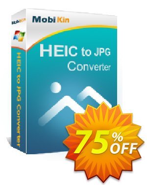 MobiKin HEIC to JPG Converter LIfetime Coupon discount 80% OFF MobiKin HEIC to JPG Converter LIfetime, verified
