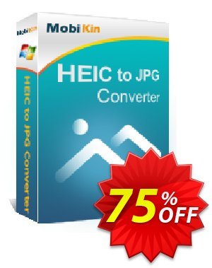 MobiKin HEIC to JPG Converter Lifetime (10 PCs) Coupon discount 80% OFF MobiKin HEIC to JPG Converter Lifetime (10 PCs), verified