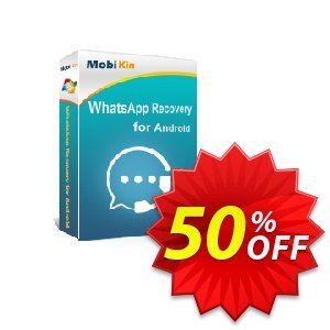 MobiKin WhatsApp Recovery for Android 優惠券，折扣碼 MobiKin WhatsApp Recovery for Android - 1 Year, 3 Devices, 1 PC License Amazing sales code 2024，促銷代碼: Amazing sales code of MobiKin WhatsApp Recovery for Android - 1 Year, 3 Devices, 1 PC License 2024