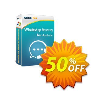 MobiKin WhatsApp Recovery for Android - Lifetime Coupon discount MobiKin WhatsApp Recovery for Android - Lifetime, 3 Devices, 1 PC License Amazing promo code 2024