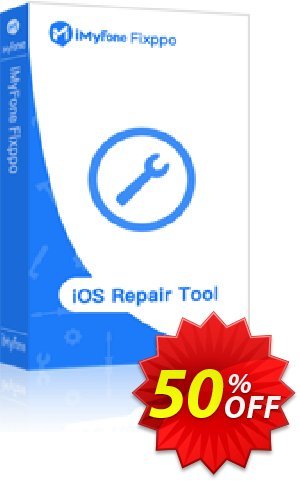 Get iMyFone Fixppo (15 iDevice Lifetime) 50% OFF coupon code