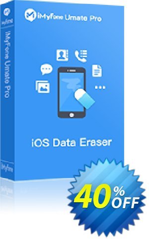 iMyFone Umate Pro (Lifetime/6-10 iDevices) discount coupon 40% OFF iMyFone Umate Pro (Lifetime/6-10 iDevices), verified - Awful offer code of iMyFone Umate Pro (Lifetime/6-10 iDevices), tested & approved
