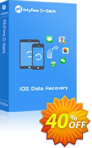 iMyFone D-Back  (Lifetime/6-10 iDevices) discount coupon iMyfone discount (56732) - iMyfone promo code