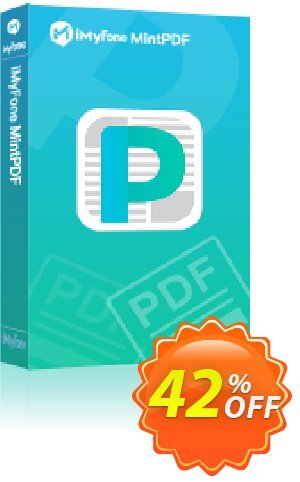 iMyFone MintPDF 프로모션 코드 47% OFF iMyFone MintPDF, verified 프로모션: Awful offer code of iMyFone MintPDF, tested & approved