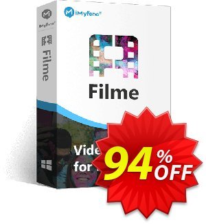 iMyFone Filme Video Maker discount coupon 92% OFF iMyFone Filme, verified - Awful offer code of iMyFone Filme, tested & approved