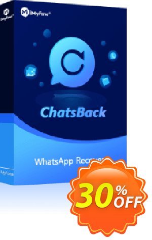 iMyFone ChatsBack 1-Year Plan 優惠券，折扣碼 30% OFF iMyFone ChatsBack 1-Year Plan, verified，促銷代碼: Awful offer code of iMyFone ChatsBack 1-Year Plan, tested & approved