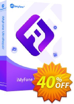 iMyFone UltraRepair 1-Year Plan Coupon discount 40% OFF iMyFone UltraRepair 1-Year Plan, verified