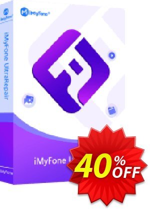 iMyFone UltraRepair LifeTime Plan discount coupon 40% OFF iMyFone UltraRepair LifeTime Plan, verified - Awful offer code of iMyFone UltraRepair LifeTime Plan, tested & approved