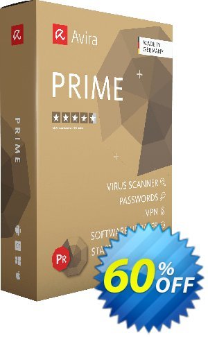 Avira Prime Coupon, discount 50% OFF Avira Prime, verified. Promotion: Fearsome promotions code of Avira Prime, tested & approved