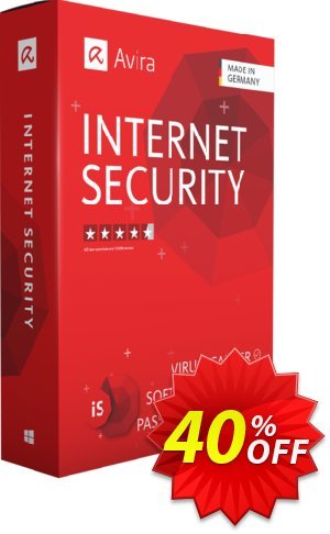 Avira Internet Security Coupon discount 50% OFF Avira Internet Security, verified