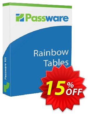 Passware Rainbow Tables for Office Coupon, discount 15% OFF Passware Rainbow Tables for Office, verified. Promotion: Marvelous offer code of Passware Rainbow Tables for Office, tested & approved