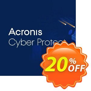 Acronis Cyber Protect Advanced 프로모션 코드  프로모션: 