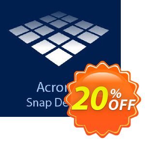 Acronis Snap Deploy 프로모션 코드 Acronis Corporate Sale: Acronis Cyber Protect  프로모션: 