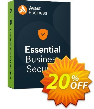 Avast Essential Business SecurityAußendienst-Promotions 20% OFF Avast Essential Business Security, verified