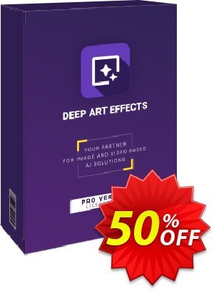Deep Art Effects Coupon discount 40% OFF Deep Art Effects, verified
