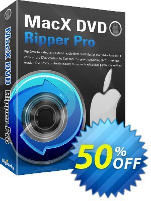 MacX DVD Ripper Pro STANDARD (3-Month) offer 40% OFF MacX DVD Ripper Pro STANDARD (3-Month), verified. Promotion: Stunning offer code of MacX DVD Ripper Pro STANDARD (3-Month), tested & approved