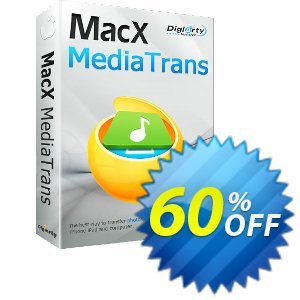 MacX MediaTrans STANDARD 3-month License Coupon discount 60% OFF MacX MediaTrans STANDARD 3 Months License, verified