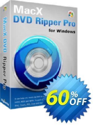 MacX DVD Ripper Pro for Windows kode diskon 67% OFF MacX DVD Ripper Pro (Windows), verified Promosi: Stunning offer code of MacX DVD Ripper Pro (Windows), tested & approved